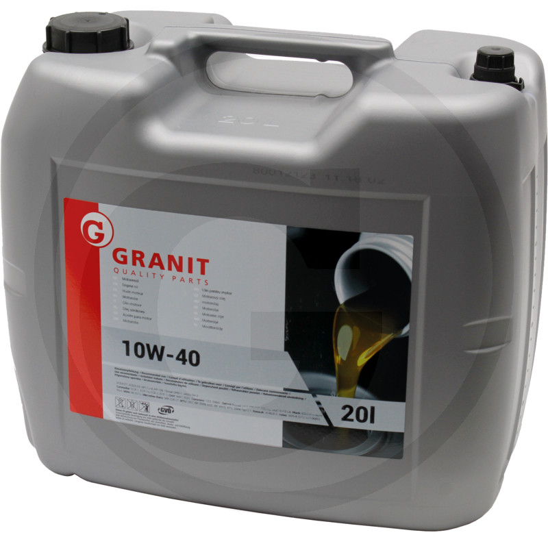 Mootoriõli 10w-40 20l GRANIT